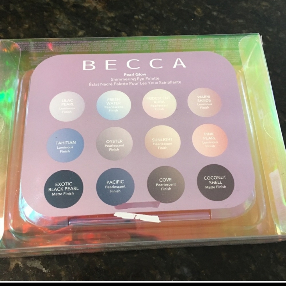 Becca Pearl Glow Shimmering Eyeshadow Palley - Picture 3 of 9